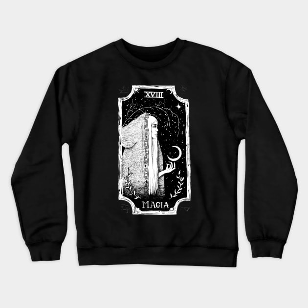 Magia Crewneck Sweatshirt by alesaenz